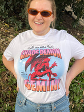 Load image into Gallery viewer, Not A Chaos Demon, Just A Gemini T-Shirt