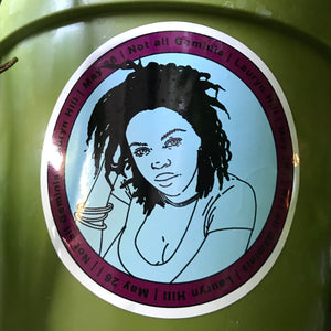 Lauryn Hill Gemini Sticker