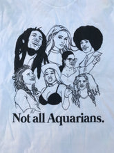 Load image into Gallery viewer, Not All Aquarians Icons T-Shirt