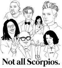 Load image into Gallery viewer, Not All Scorpios Icons T-Shirt
