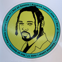 Load image into Gallery viewer, Kendrick Lamar Gemini Sticker