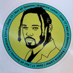 Kendrick Lamar Gemini Sticker