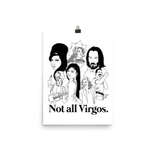 Load image into Gallery viewer, Not All Virgos Icons Poster