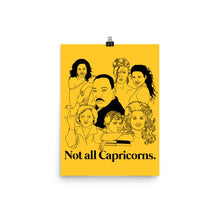 Load image into Gallery viewer, Not All Capricorns Icons Poster