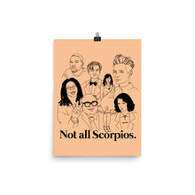 Load image into Gallery viewer, Not All Scorpios Icons Poster