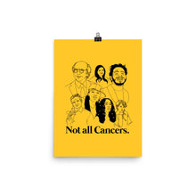 Load image into Gallery viewer, Not All Cancers Icons Poster