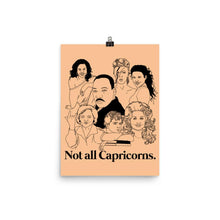 Load image into Gallery viewer, Not All Capricorns Icons Poster