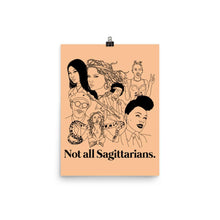 Load image into Gallery viewer, Not All Sagittarians Icons Poster