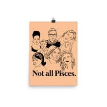 Load image into Gallery viewer, Not All Pisces Icons Poster