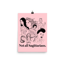 Load image into Gallery viewer, Not All Sagittarians Icons Poster