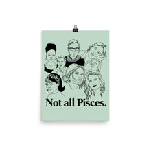 Load image into Gallery viewer, Not All Pisces Icons Poster