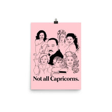 Load image into Gallery viewer, Not All Capricorns Icons Poster