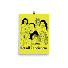 Load image into Gallery viewer, Not All Capricorns Icons Poster