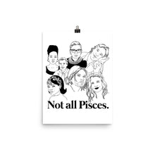 Load image into Gallery viewer, Not All Pisces Icons Poster