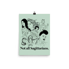 Load image into Gallery viewer, Not All Sagittarians Icons Poster