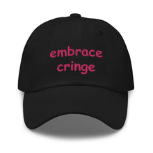 Load image into Gallery viewer, Embrace Cringe Hat - Black
