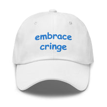 Load image into Gallery viewer, Embrace Cringe Hat - White
