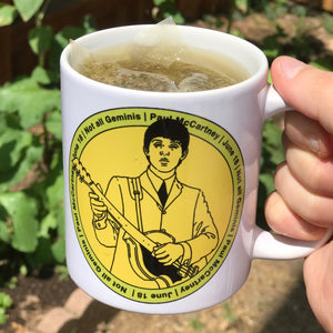 Paul McCartney Gemini Mug
