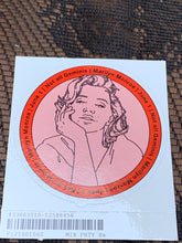 Load image into Gallery viewer, Marilyn Monroe Gemini Sticker

