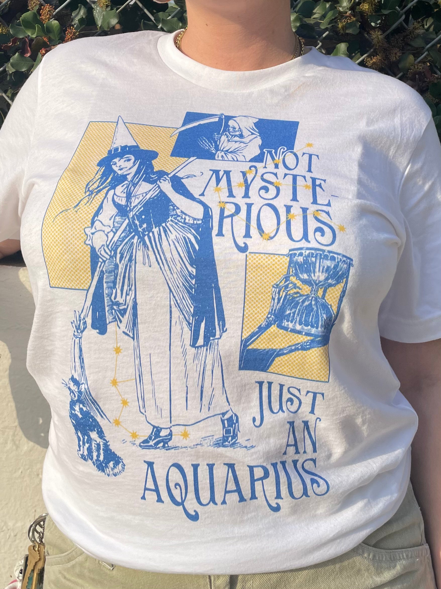 Misschien Logisch Literatuur Not Mysterious, Just An Aquarius T-shirt – Not All Geminis