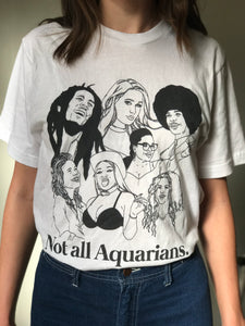 Not All Aquarians Icons Shirt